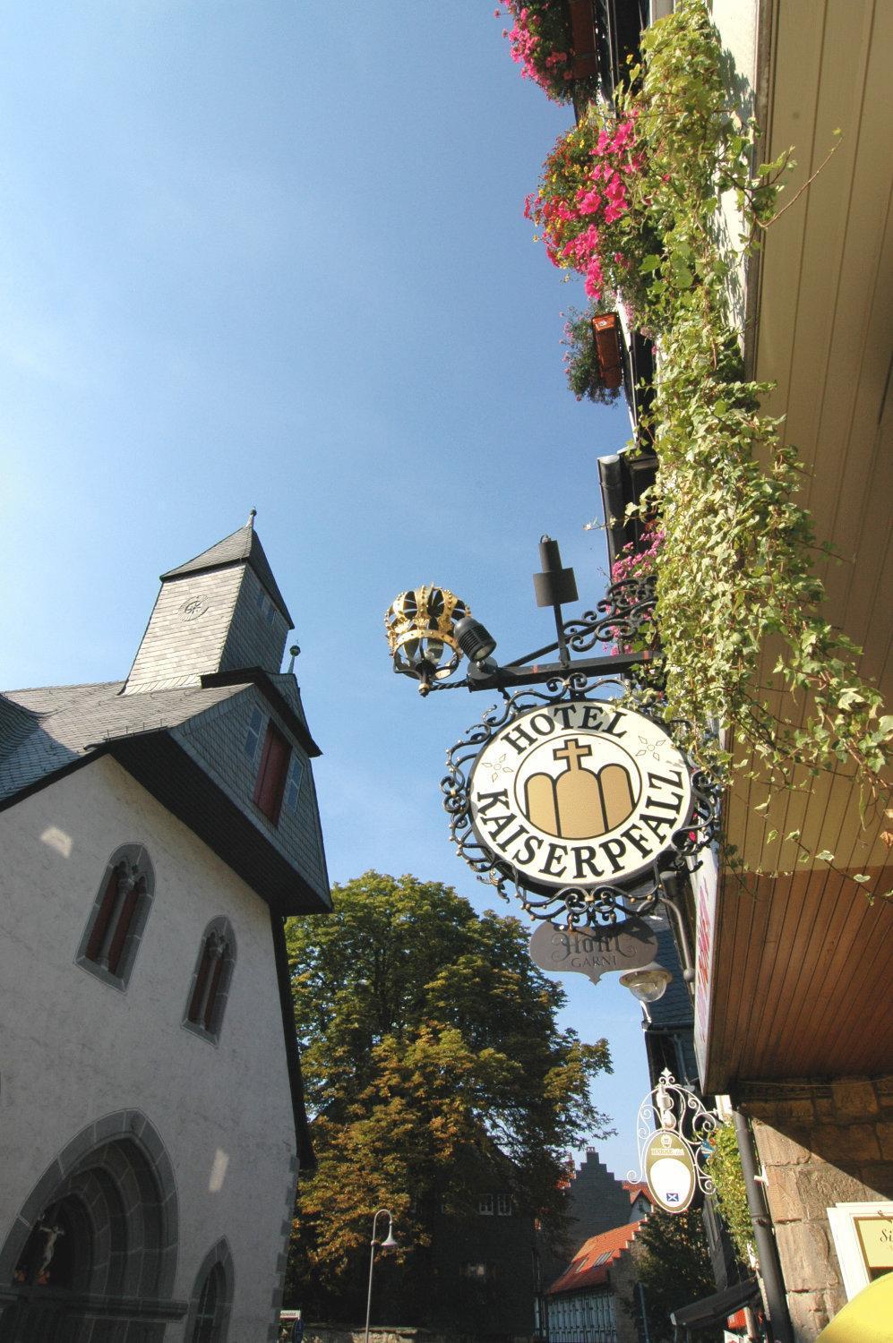Hotel Garni Kaiserpfalz Goslar Dış mekan fotoğraf